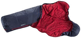 Спальник Deuter Dreamlite L navy/cranberry левый - фото 2