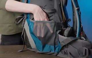 Рюкзак Naturehike Discovery mediterranean Blue 70+5 - фото 7