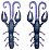 Приманка SPRO Scent Series Insta Craw 8см Blueberry       