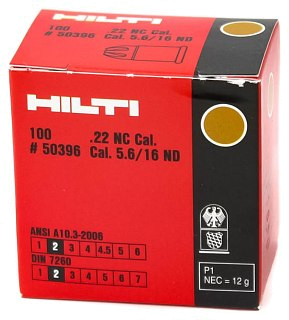 Патрон 22 NC Hilti DX строительный (100шт) - фото 2