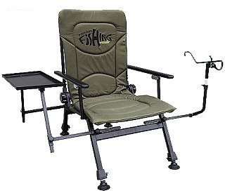 Кресло Norfin Windsor до 200 кг стол и держатель удилищ