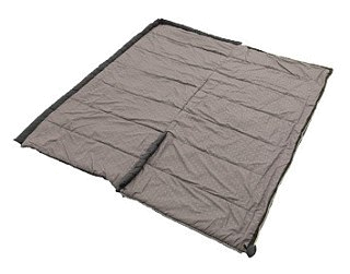 Спальник Outwell Isofil contour midnight black одеяло с подголовником - фото 2