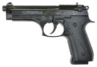 Пистолет Курс-С Beretta 92-CO 10ТК охолощенный черный - фото 2