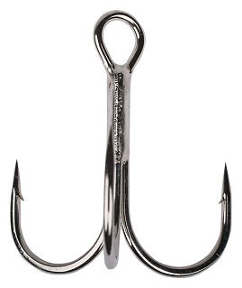 Крючки Fudo Treble FDTR-BN 2201 BN № 4 7шт. - фото 2