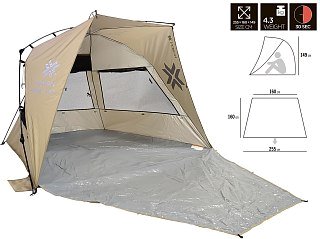 Палатка Norfin Summer silver NF - фото 4