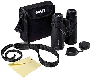 Бинокль Gaut Atlas 10х42 Waterproof Roof-призмы BK7 IPX6 черный - фото 4