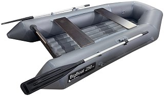 Лодка BigBoat Т250НД серый - фото 3