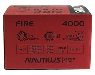 Катушка Nautilus Fire 4000 - фото 2