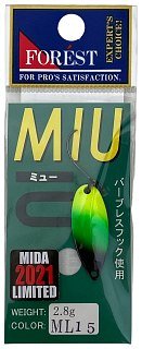Блесна Forest Miu 2,8гр цв.ML15  - фото 4