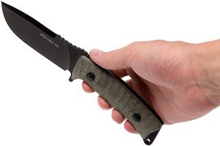 Нож Fox Pro-Hunter фиксированный клинок сталь N690Co микарта - фото 6
