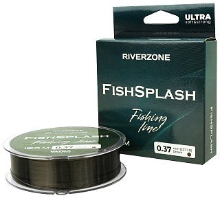 Леска Riverzone FishSplash I 150м 0,37мм 23,7lb brown - фото 4