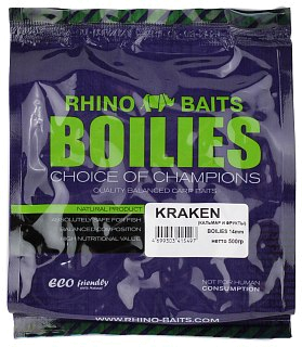 Бойлы Rhino Baits Kraken 14мм 500гр