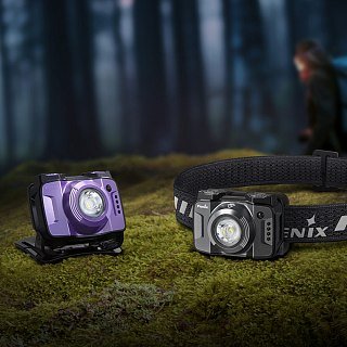 Фонарь Fenix налобный HL12R V2.0 фиолетовый 500 люмен - фото 2