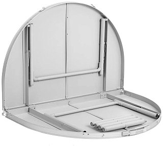 Стол Helios складной овальный 120x90 без чехла - фото 4