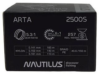 Катушка Nautilus Arta 2500S Com - фото 10