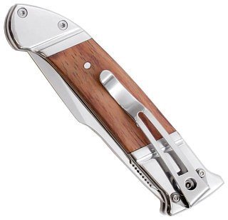 Нож SOG Fielder складной сталь 7Cr13 рукоять древесина - фото 4