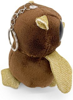 Игрушка Mimis Сова с подвесом коричневая 11см - фото 5