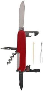 Нож Victorinox Camper Camping 91мм 13 функций красный - фото 2