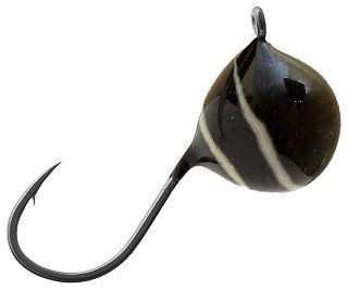 Мормышка Lumicom Дробинка вольф с ушком обмазка-винт 5,5мм BLP 1/10