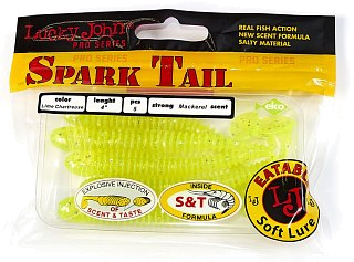 Приманка Lucky John виброхвост Pro series spark tail 4,0in 10,10/071 5 шт - фото 3