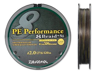 Шнур Daiwa PE Performance 8 braid+Si 2,0 120м