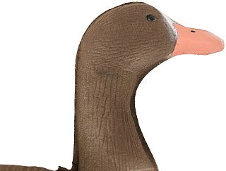 Подсадной гусь North Way белолобый Живое Перо набор 10шт - фото 7