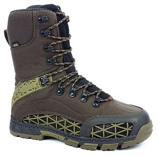 Ботинки Harkila Trapper master GTX 9 dark brown/dark olive  - фото 9