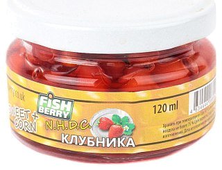 Кукуруза Fish Berry клубника 120мл - фото 1