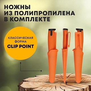 Нож Taigan Cardinal сталь 5Cr15Mov рукоять TPR+PP - фото 9