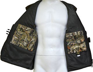 Жилет ХСН охотника 20 патрон с рюкзаком осока  - фото 2