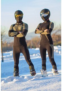 Термобелье Lasting WERELA верх женс WERELA9070S- черный  - фото 4