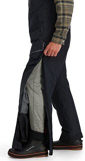 Комбинезон Simms Challenger Insulated Bib '23 Black  - фото 6