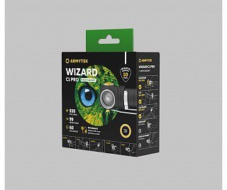 Фонарь Armytek Wizard C1 Pro Magnet USB теплый налобный - фото 30