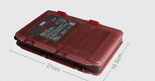 Коробка Kingdom LYH1328 рыболовная red-black - фото 6