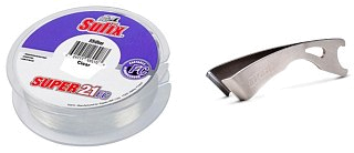 Леска Sufix super 21 fluorocarbon 150м 0,30мм 6,3кг RCDMC