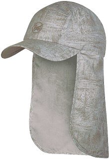 Кепка Buff Bimini cap zinc silver grey