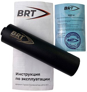ДТК BRT Барс AR 223Rem 170мм 6 камер сталь 1/2х28 газоразгруженный - фото 6