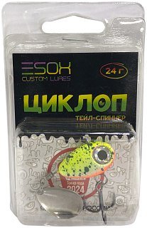 Тейл-спиннер ESOX Циклоп 24гр цв.C018 - фото 4