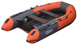 Лодка Boatsman BT330K надувная графитово-оранжевый - фото 2