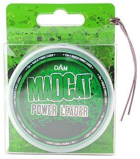 Поводковый материал DAM Madcat power leader плетеный 80кг 15м - фото 1