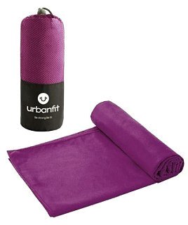 Полотенце Urbanfit 70x140см микрофибра фиолетовый