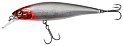 Воблер Jackall Squad Minnow 80 hl silver red head