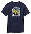 Футболка Patagonia World trout catch t-sh classic navy