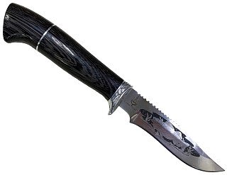 Нож Ладья Рыбак НТ-1 65х13 венге - фото 1