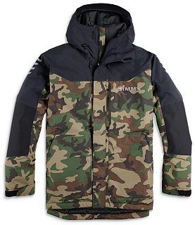 Куртка Simms Challenger Insulated Jacket '20 Woodland Camo  - фото 1