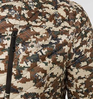 Куртка H.U.T. Taibola пуховая пакуемая камуфляж Trailblazer - фото 3