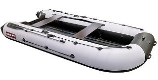 Лодка Хантер 385А лайт черно-белый - фото 3