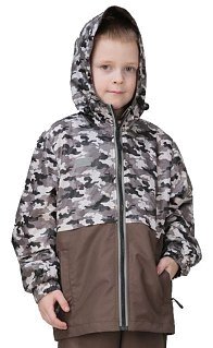 Куртка Cosmo-tex Юнга детский камуфляж коричневая - фото 1