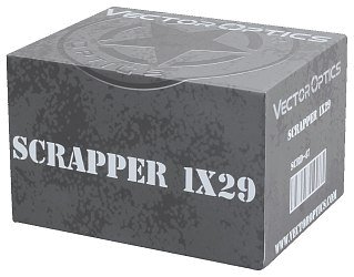 Прицел коллиматорный Vector Optics Scrapper 1x29 2MOA RD - фото 4