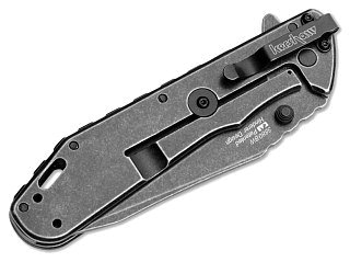 Нож Kershaw 3880BW Thermite BlackWash складной рук. G-10 - фото 4